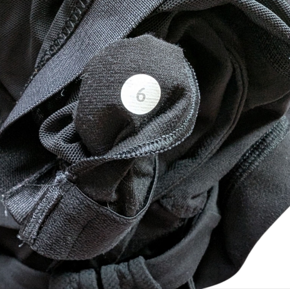 Lululemon Scoop Me Up Tank Women 6 Black Stretchy Workout - Picture 8 of 8